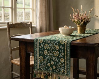Spring Easter Table Runner | Dining table & Console Decor | Party Decoration