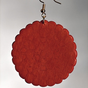 Rusty Dust - la colección pura de luna llena / pendientes llamativos hechos con cuentas Hama / totalmente planchados