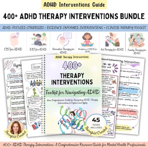 ADHD Therapy Interventions: CBT, DBT, Mindfulness, Emotional Regulation, Executive Function Skills, Narrative Therapy Mental Health