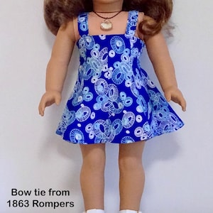 Underwear No.2  Sundress or petticoat and bloomers, 18&quot; Doll Clothes Pattern by Valspierssews, Easy to Sew, Fits Popular 18&quot; Dolls