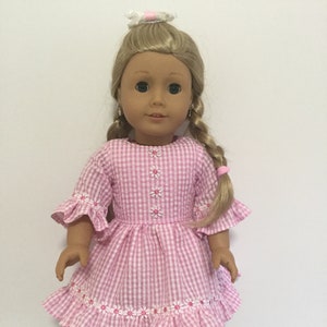 Hemmed Ruffle Dress Fits Popular 18 Dolls, Valspierssews 18 Doll ...