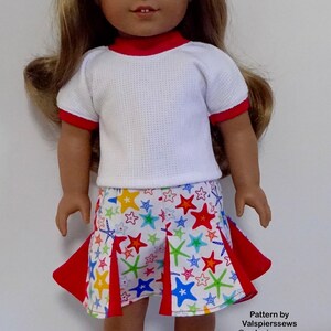 1850 / 2050, Fashionable Godette Skirt, Includes bow Headband, Easy to make, Step by step instructions, Fits popular 18 and 20 Dolls, image 5