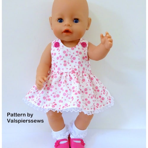Baby Doll Dress Fits Popular 17 Baby Dolls Easy to Etsy