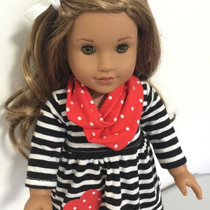 Outfit, Scarf, Leggings, Tunic, Fits Popular 18 Dolls, Pattern by ...