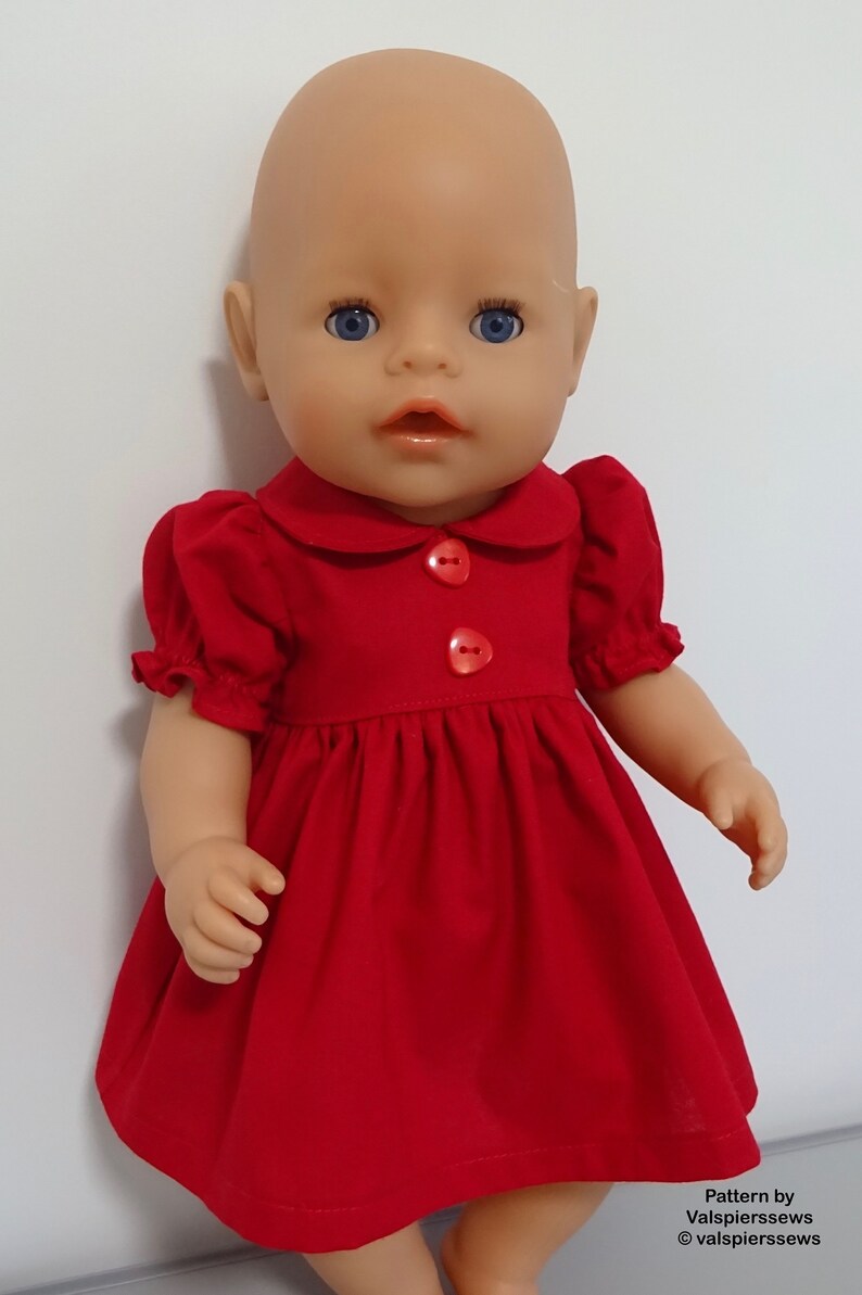 Baby Doll Dress Fits Popular 17 Baby Dolls Easy to Etsy