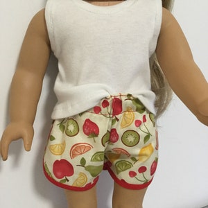 Dolphin shorts, 3 styles, Cute shorts Fits popular 18 dolls, valspierssews image 2