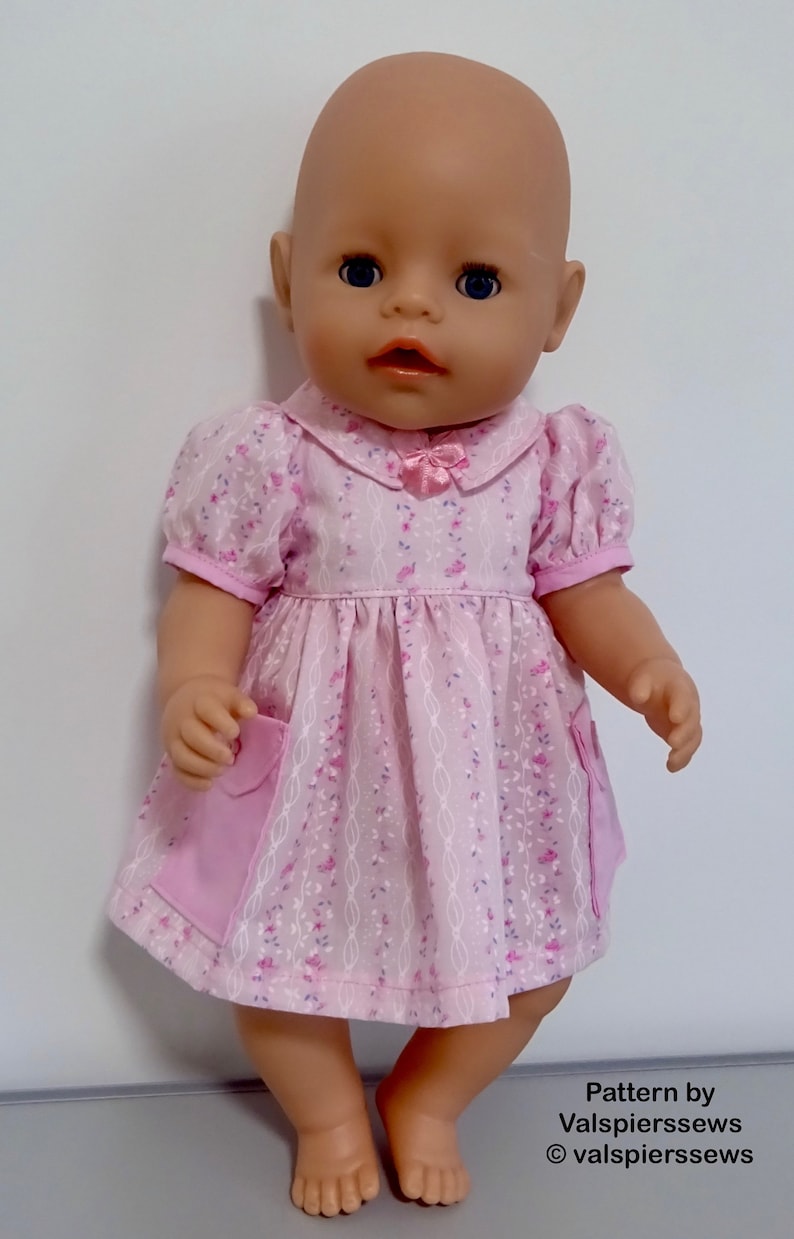 Baby Doll Dress Fits Popular 17 Baby Dolls Easy to Etsy
