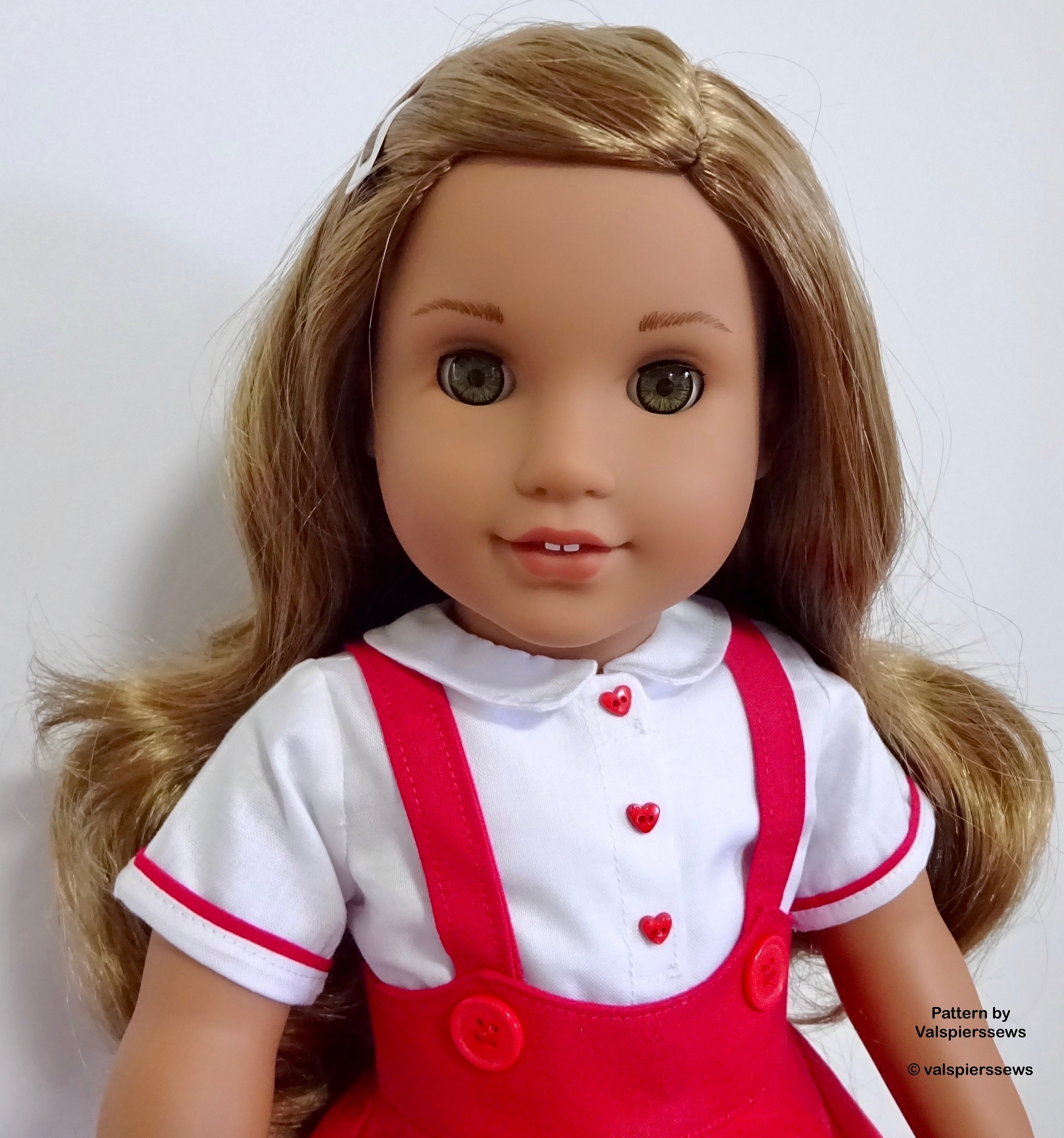 1884 50s Vintage Blouse Fits the 18 American Girl Etsy Canada