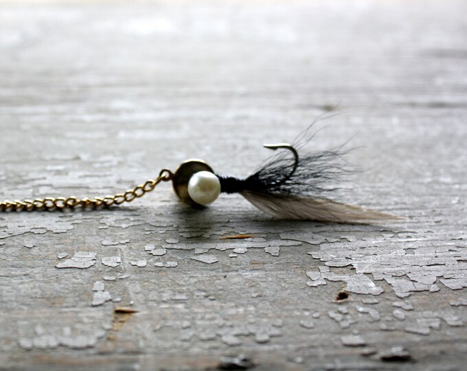 Fishing Lure Tie Tack Etsy