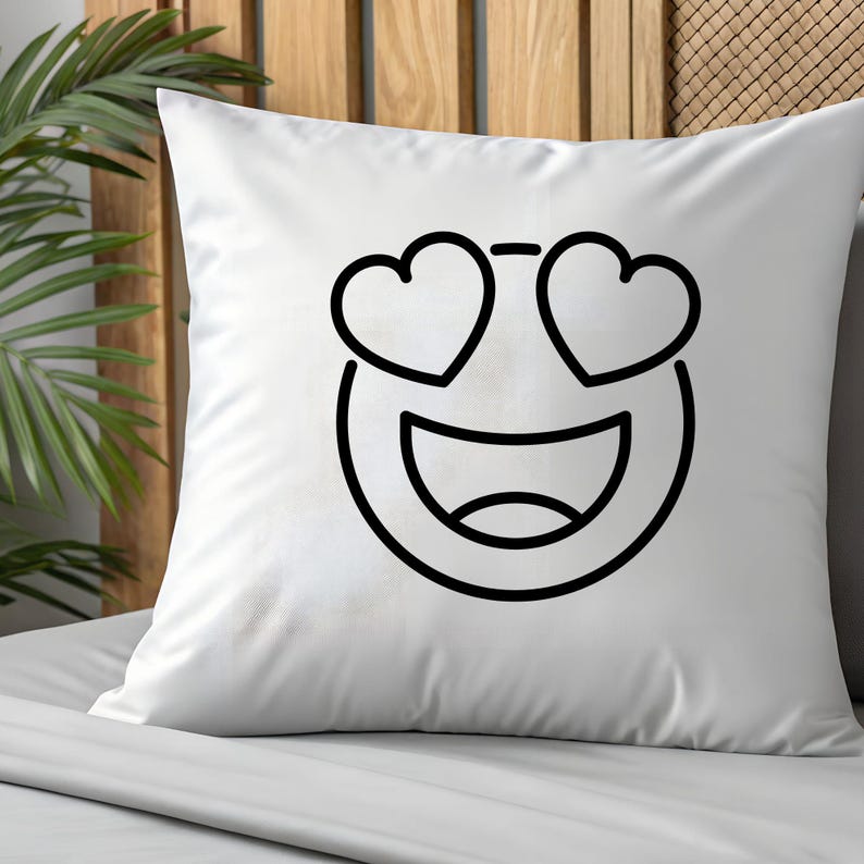 Emoji Face SVG Bundle: Clipart Cut Files for Cricut (instant Download ...