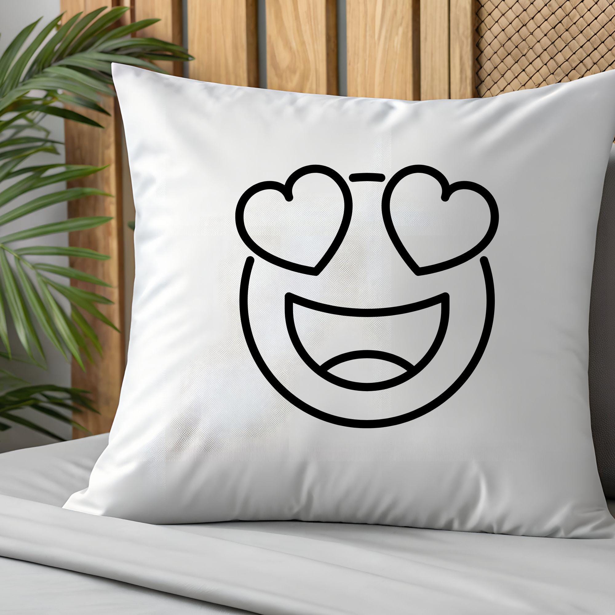 Emoji Face SVG Bundle: Clipart Cut Files for Cricut (instant Download ...