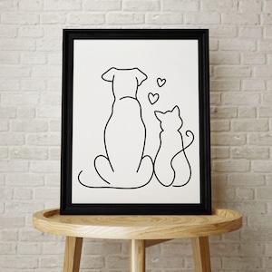 Cat Dog Line Art SVG Bundle, Minimal Pet Drawings (svg, png, jpg)
Cat and dog line art silhouette svg, Cat and dog clipart, Friendship animal, Pet lovers svg, Cat dog Friendship SVG, Pet lovers eps
Cat and Dog Line Art Silhouette, Pet Lovers SVG (Digital Download)
Cat and Dog Line Art SVG Bundle: Pet lovers clipart,Minimal Drawing(Digital Download)
Cat dog silhouette,Dog Cat Outline,Cat and Dog Svg,Cat and dog line art,Dog Cat Lover Svg,Cat and Dog Face Svg,Girl and Dog Svg,Svg Files Cats DogsAI