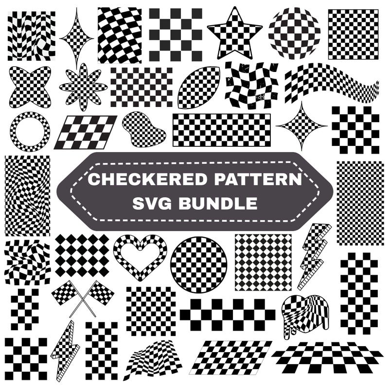 Checkered Pattern - Etsy