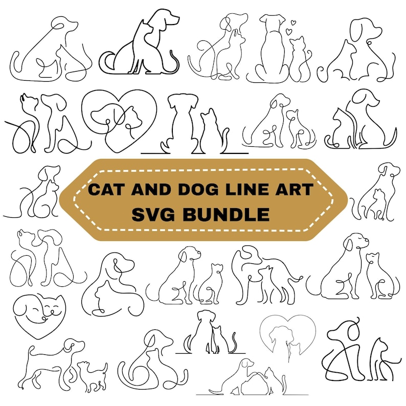 Cat Dog Line Art SVG Bundle, Minimal Pet Drawings (svg, png, jpg)
Cat and dog line art silhouette svg, Cat and dog clipart, Friendship animal, Pet lovers svg, Cat dog Friendship SVG, Pet lovers eps
Cat and Dog Line Art Silhouette, Pet Lovers SVG (Digital Download)
Cat and Dog Line Art SVG Bundle: Pet lovers clipart,Minimal Drawing(Digital Download)
Cat dog silhouette,Dog Cat Outline,Cat and Dog Svg,Cat and dog line art,Dog Cat Lover Svg,Cat and Dog Face Svg,Girl and Dog Svg,Svg Files Cats DogsAI