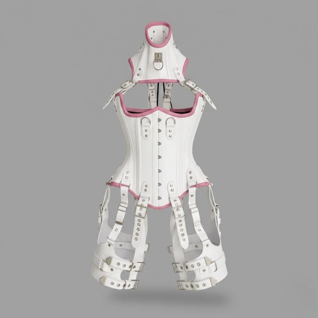 Leather Corset Full Harness - Etsy