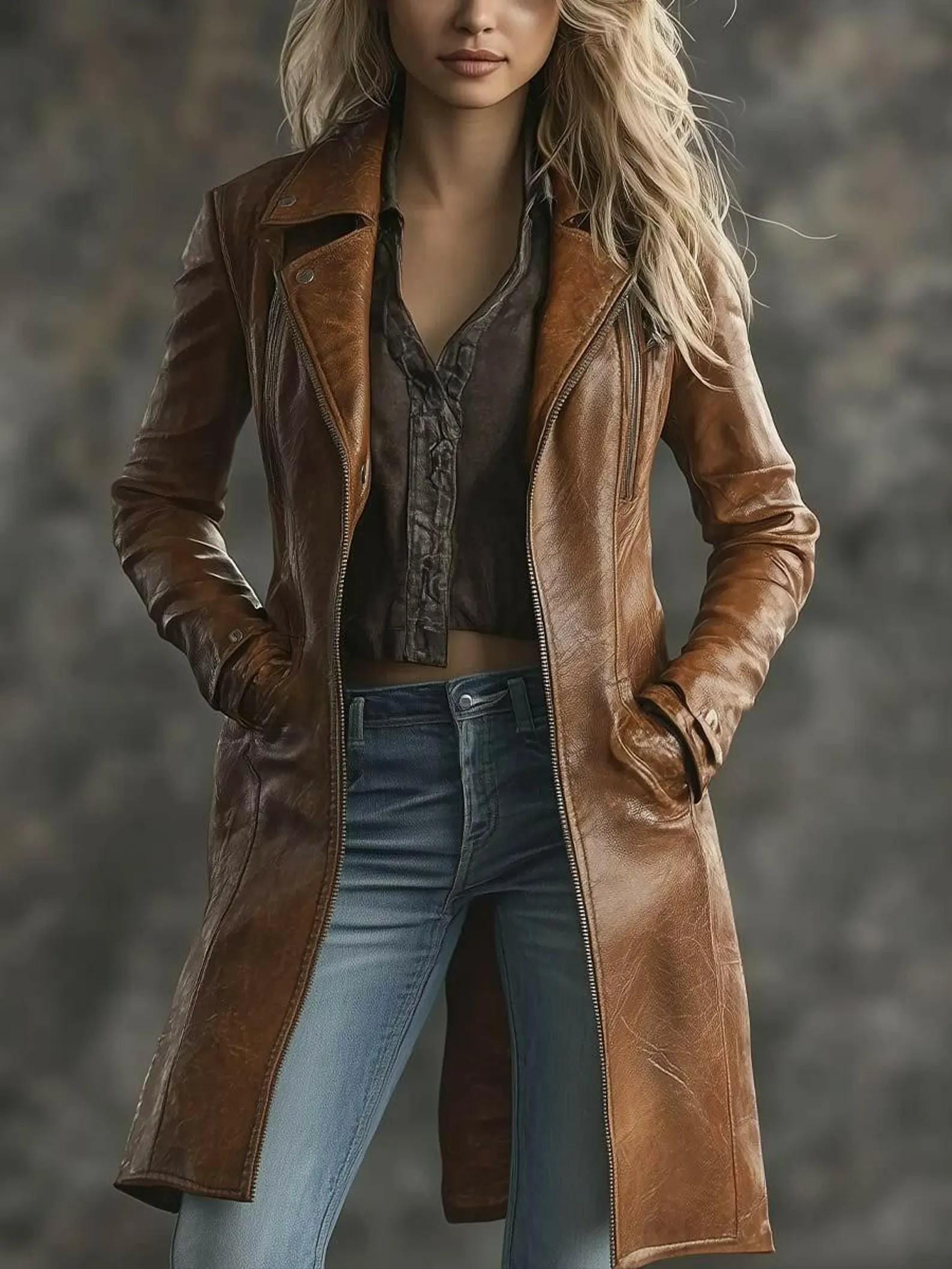 Gipsy leather jacket - Etsy 日本