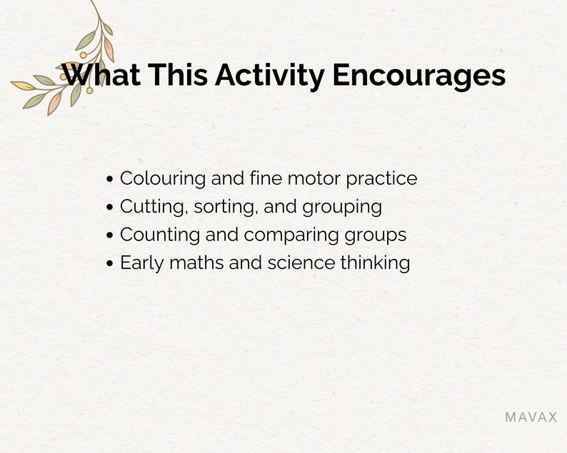 Bug Sorting & Plotting Activity | Colour, Cut, Sort, Count | Early ...