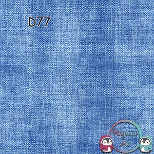 Tissu denim exclusif D77, aspect jean bleu vif | Tissu coordonné, bleu frais | Tissu pour enfants | Tissu uni au mètre, disponible en 13 types de tissus