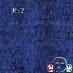 D78 Exclusieve denimstof in donkerblauwe jeanslook | Premium blauwe combinatiestof | Kinderstof | Effen stof per meter in 13 verschillende soorten
