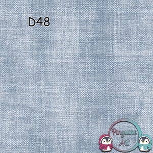 D48 Exclusieve denimstof in lichtblauwe jeanslook | Bijpassende stof in blauwgrijs | Moderne stof | Kinderstof | Effen stof – Per meter verkrijgbaar in 13 verschillende soorten