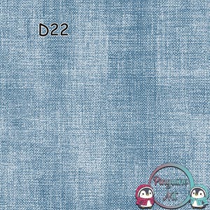 Tissu denim exclusif D22 bleu moyen | Tissu bleu assorti | Tissu moderne | Tissu pour enfants | Tissu uni aspect jean – Vendu au mètre en 13 types de tissus