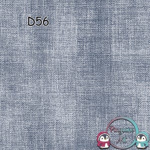 D56 Exclusieve denimcombinatiestof, getextureerd grijs – jeanslook, effen grijze kinderstof – neutrale basisstof – per meter verkrijgbaar in 13 verschillende soorten