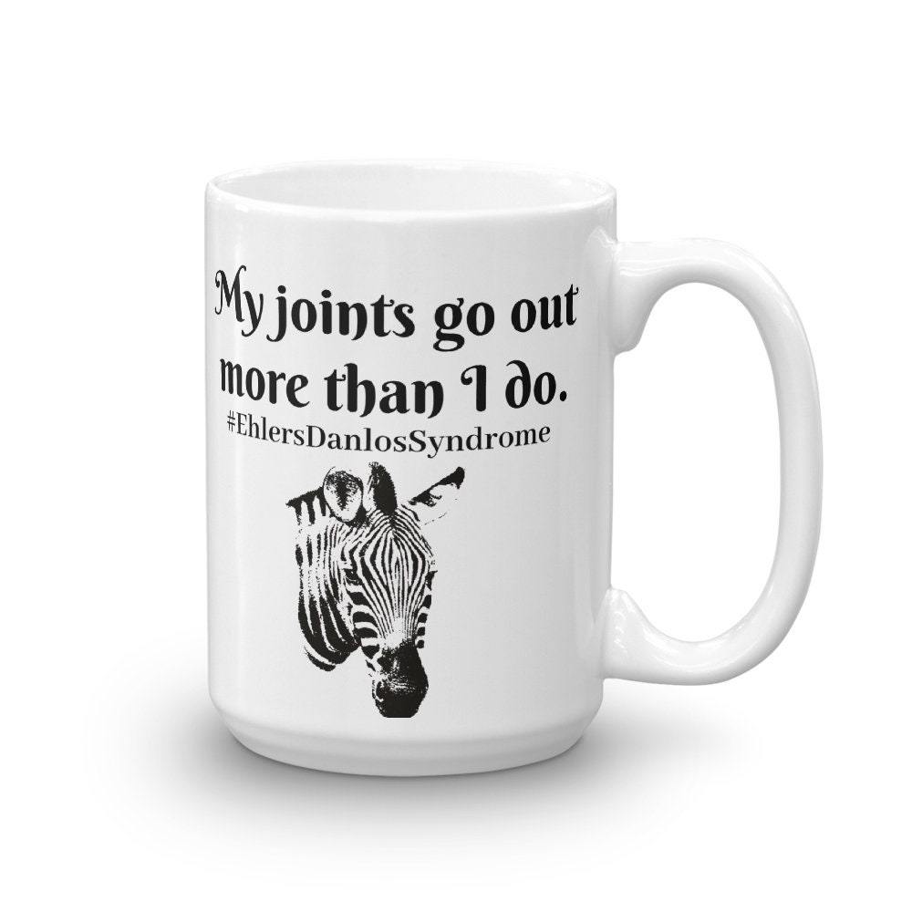 Ehlers-Danlos Syndrom Make-up-Tasche – „My Joints Go Out More Than I Do“, EDS Support Geschenk