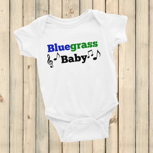 Bluegrass Baby Bodysuit - Choose Color