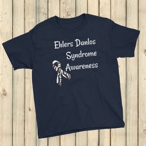 Ehlers Danlos Syndrome EDS Awareness Kids&#39; Shirt - Choose Color