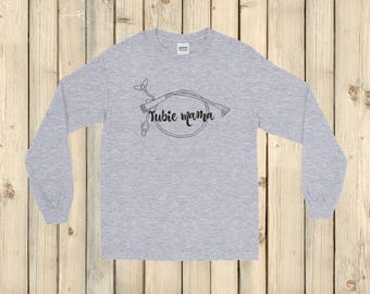 Tubie Mama Supertubie Feeding Tube Mom Unisex Long Sleeved Shirt - Choose Color