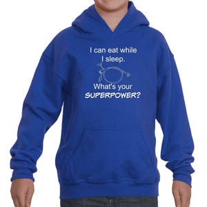 I Can Eat While I Sleep Kids&#39; Youth Hoodie Sweatshirt