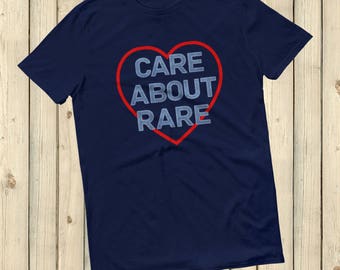 Care About Rare Disease Unisex Shirt - Choose Color