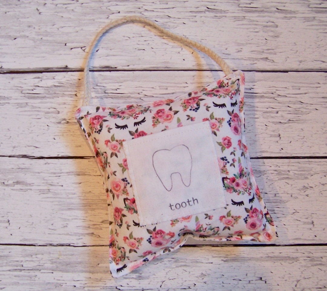 Hanging Tooth Fairy Pillow/ Fairy Tooth Fairy Pillow/ Pillow With