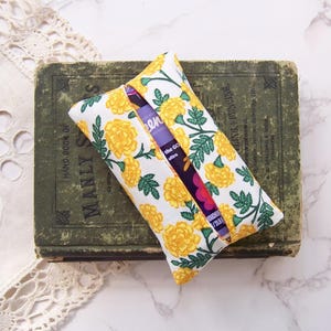 Travel tissue case in Rifle Paper co- pocket tissue- travel tissue- pocket tissue case - tissue tuck- small wrapped gift for her