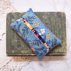 Blue Rifle Paper co travel tissue case- pocket tissue- travel tissue- pocket tissue case - tissue tuck- small wrapped gift for her