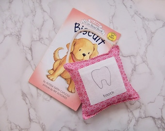 Hanging Pink Tooth Fairy Pillow with Pocket