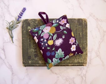 Hanging Lavender Sachet: Natural Sleep Aid, Drawer Freshener