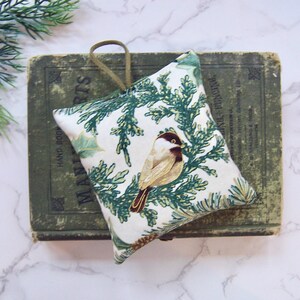 Hanging Balsam Fir Pine sachets - sachet for your drawers or bathroom - Maine Pine - small gift - air freshener for car - woods