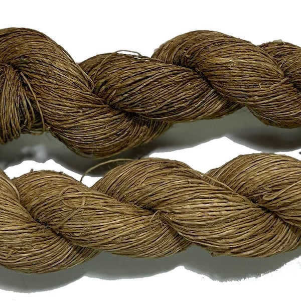 Handspun Hemp Yarn 150m/100g