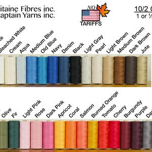 10/2 Cotton Weaving Yarns - Unmercerized