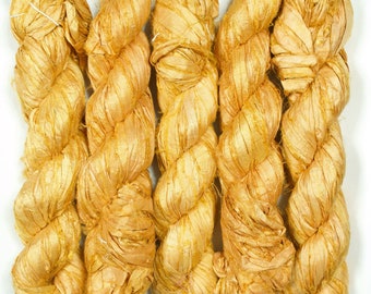 Sari Silk Ribbon (100g/50yards) - Burned Orange #1073