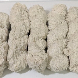 Cotton Frizz Ribbons / Fuzzy Cotton Yarn - 100g/45yards #F07