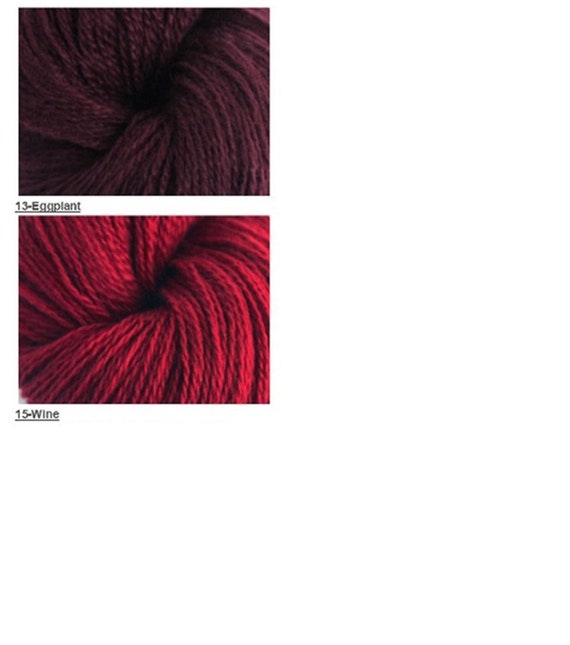 Discontinued Clearance 100% Cashmere Yarn 19 Colors 365m/55g/skein