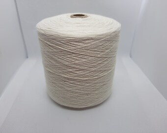 1 lb - 8/2 Natural Cotton Weaving Yarns - First Quality - Undyed