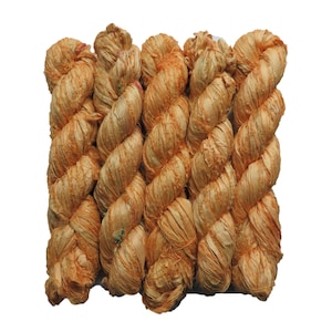 100g/50yards - Sari Silk Salmon Beige - Salmon/Light Orange Shades #A404