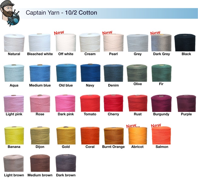 10/2 Cotton Weaving Yarns Etsy Canada