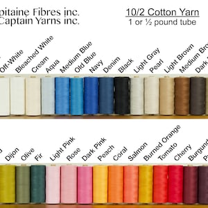 10/2 Cotton Weaving Yarns - Unmercerized