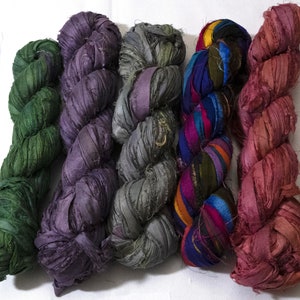Sari Silk Ribbon Special Mix 10 - Bundle of 5