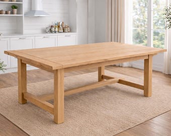 Planos de mesa de comedor estilo granja (hazlo tú mismo) / Carpintería para principiantes