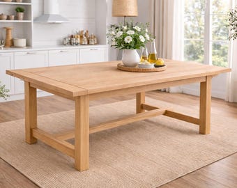 Planos de mesa de comedor estilo granja (hazlo tú mismo) / Carpintería para principiantes